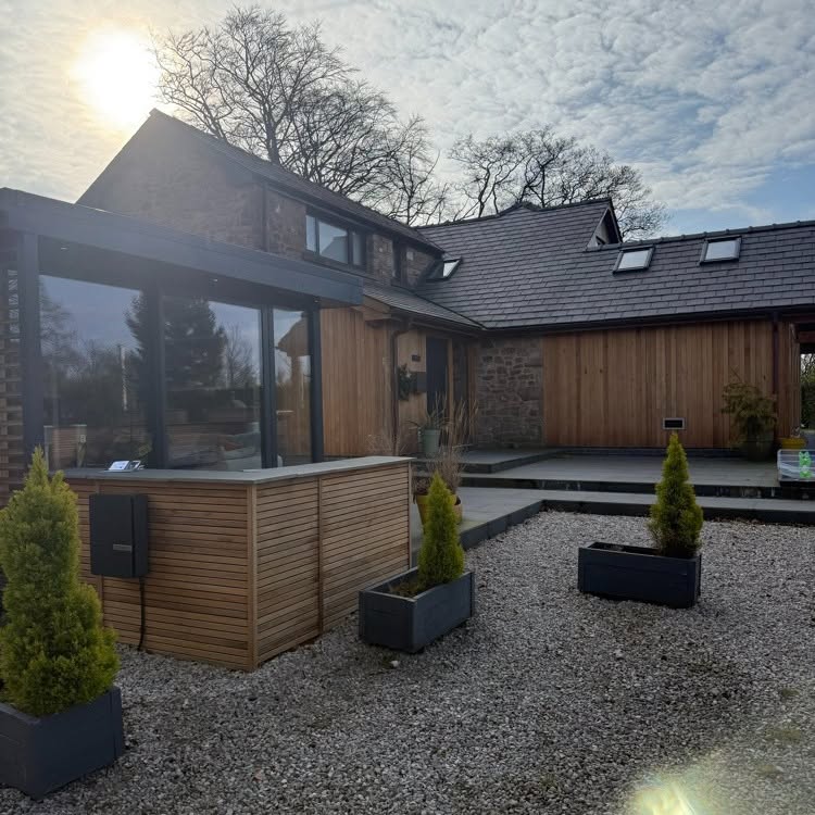 Andersen 7kW home EV charger installed in Kirkham, Lancashire