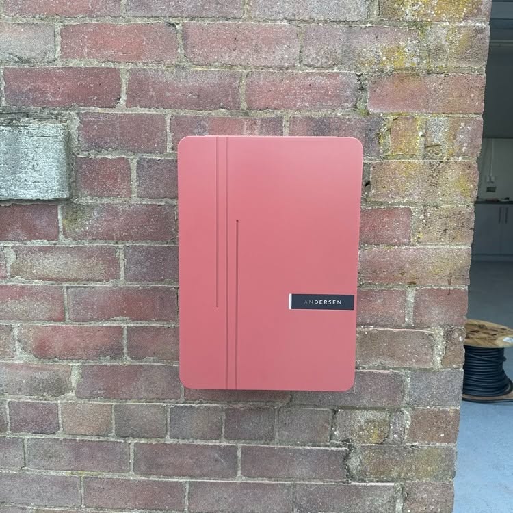 Andersen 7kW home EV charger installed in Garstang, Lancashire