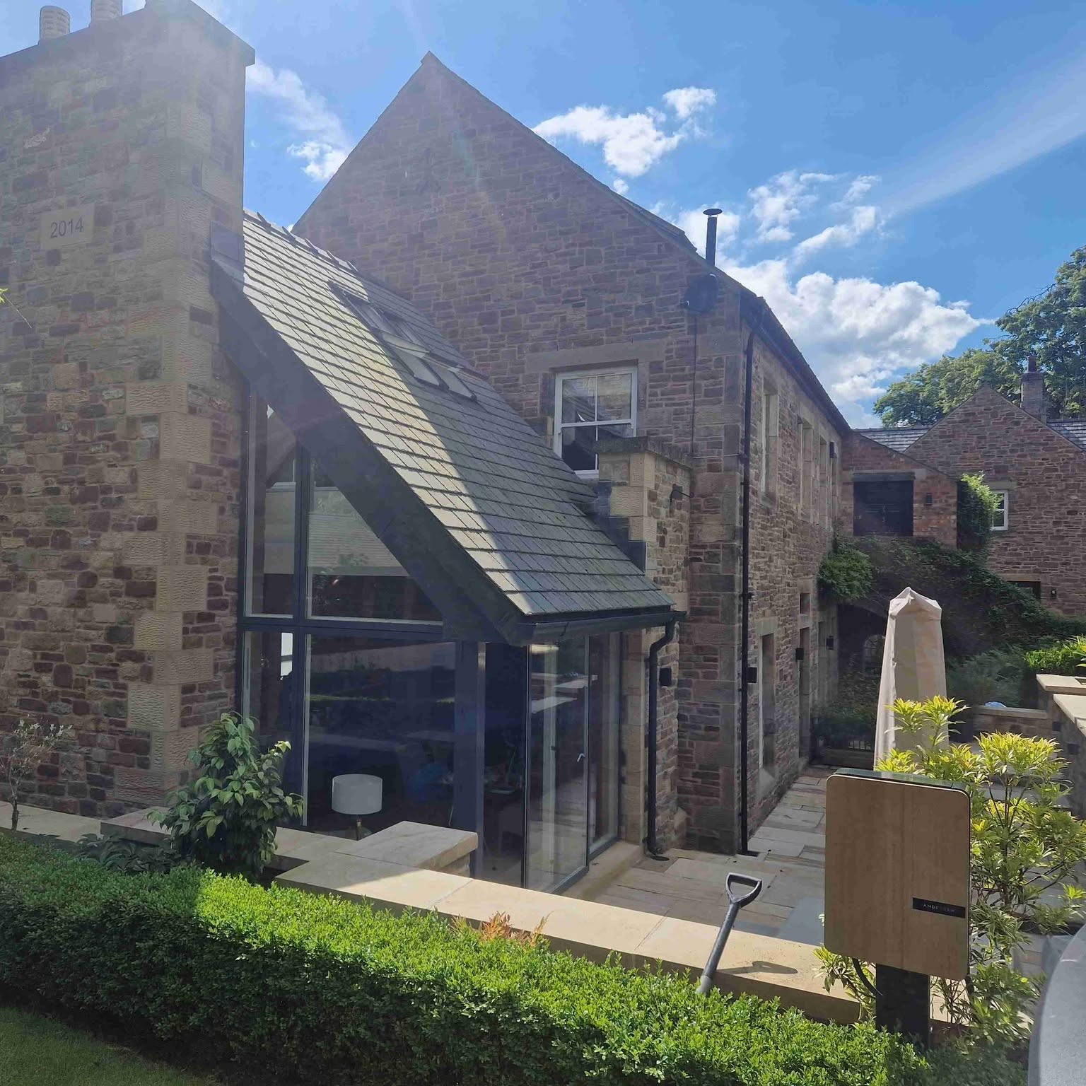 Andersen 7kW home EV charger installed in Lancaster, Lancashire