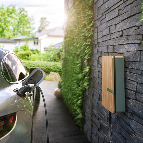 Andersen A2 premium home EV charger with hidden Type 2 cable